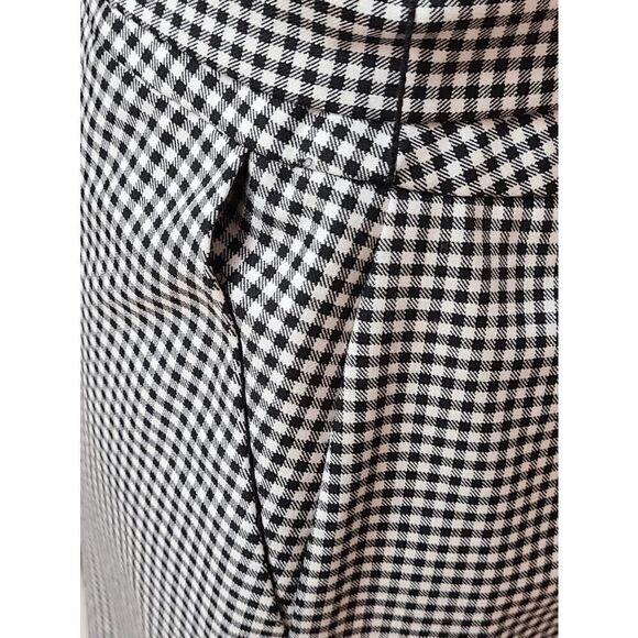 🖤🤍 WHITE HOUSE BLACK MARKET Gingham Pencil Skirt w/Removable Belt NWT SIZE 8 - Picture 6 of 16